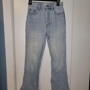 PacSun Light Blue High Rise Women's Boot Cut Jeans